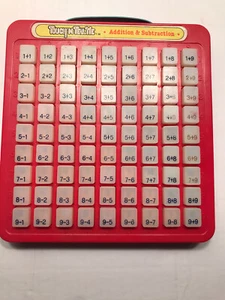 Vintage Touch 'N Tell Me Math Addition Subtraction Keyboard Galoob 1980’s Handle - Picture 1 of 2