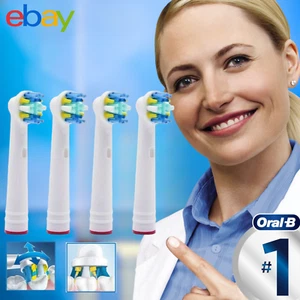 ORAL B BRAUN REPLACEMENT ELECTRIC TOOTHBRUSH HEADS FLOSS ACTION - Picture 1 of 5