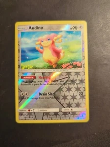 Audino 177/236 Holograma Inverso Poco Común Sol y Luna Mentes Unificadas Pokemon Juego de Cartas Coleccionables Casi Nuevo - Imagen 1 de 2