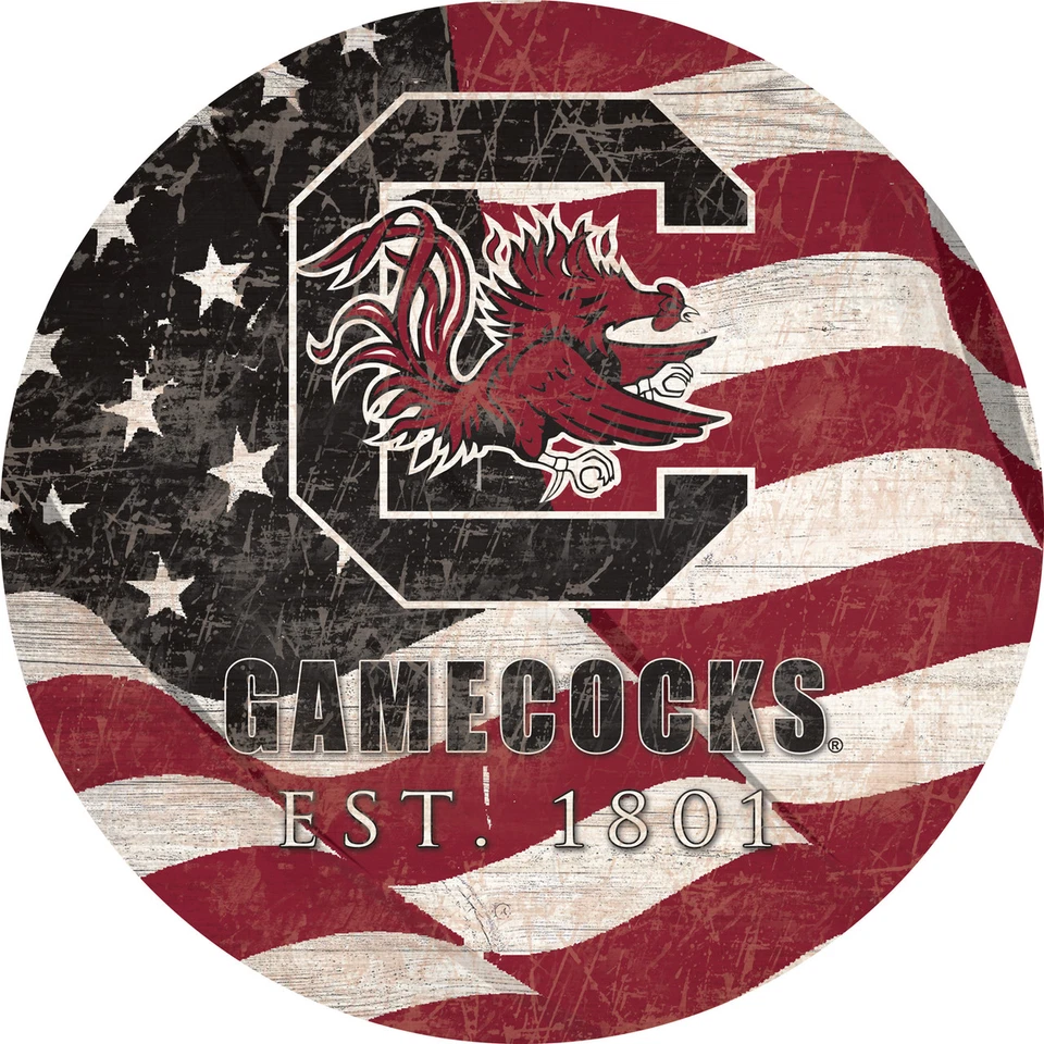 South Carolina Gamecocks NCAA Weather Resistant Vinyl Die Cut Sticker Decal 12 - Image 1 of 1