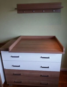 Babyzimmer Paidi Marke Baby Kinder Zimmer Wickelkommode Schrank Bett Abholung - Bild 1 von 9
