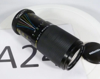 Miranda 70-210mm f4.5-5.6 Manual Zoom Lens Pentax K /PK Mount refm - Image 1 of 3