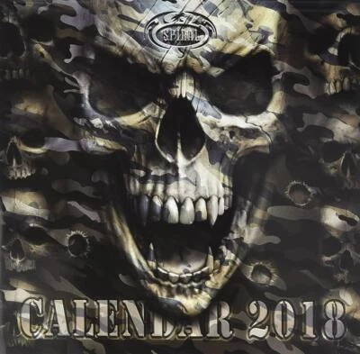 LICENCIA OFICIAL - SPIRAL DIRECT - CALENDARIO DE PARED 2018 SIN USAR/SELLADO Foto 1 de 2