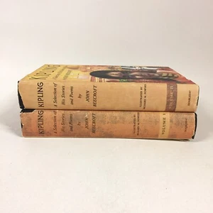 Kipling A Selection of his Stories and Poems John Beecroft 2 Volume DJ Book Club - Bild 1 von 9