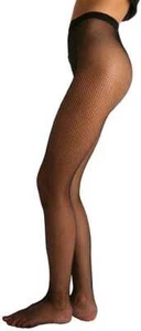 Berkshire Women’s Fishnet Hosiery Pantyhose 4920 (Black, 2 Plus) - Picture 1 of 2