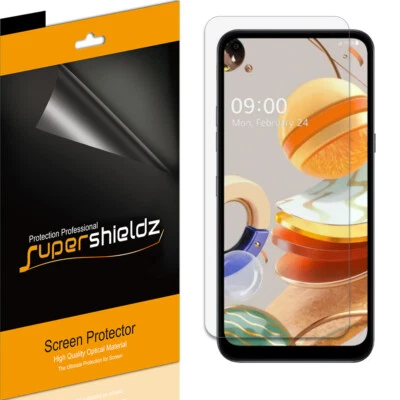 6X Supershieldz for LG K61 Clear Screen Protector Saver - Image 1 of 2