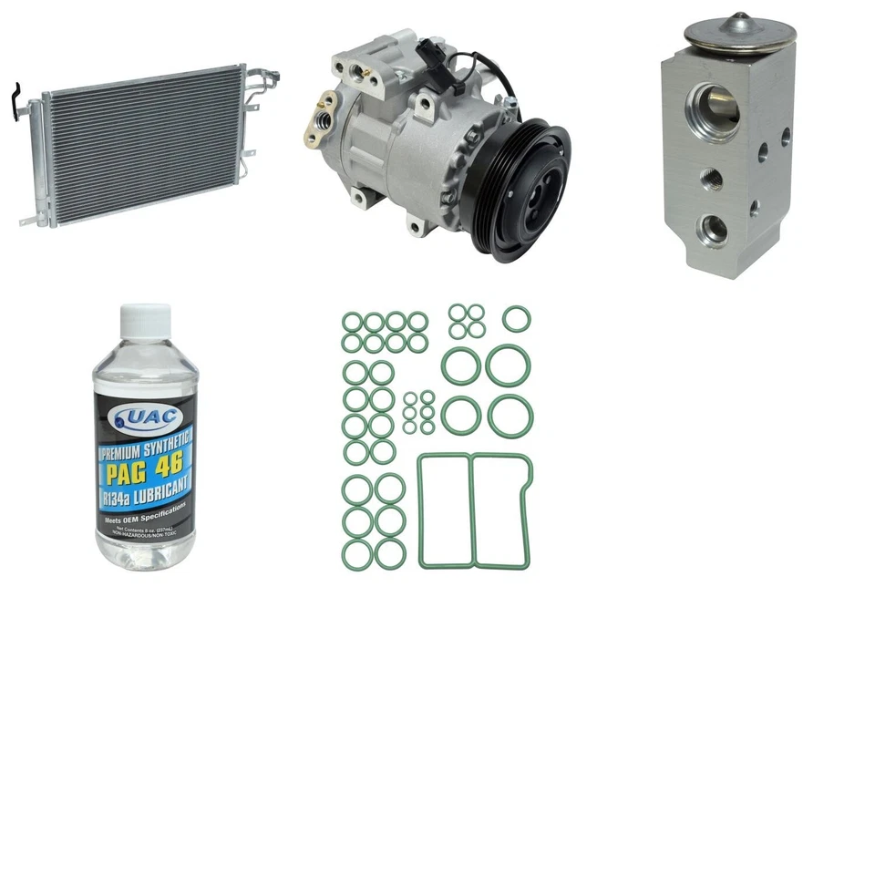 Kit de compresor de aire acondicionado UAC para Kia Spectra5 2007-2009 Foto 1 de 1