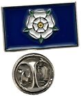 Yorkshire County Flag Enamel & Metal Lapel Pin Badge Free Uk Delivery!