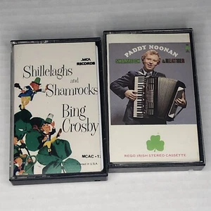 Shamrock & Heather by Paddy Noonan Bing Crosby Shillelagh 2 Cassette Irish Music - Bild 1 von 5