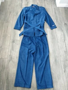 Inserch Collections Uomo Men's Suit XL Jacket 34 Pant New With Tags Storm Blue - Picture 1 of 12