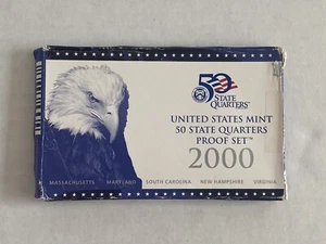 50 State Quarters United States Mint Proof Set 2000 - Picture 1 of 12