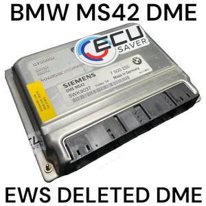 🔥 BMW MS42 Plug N' Play DME, EWS DELETED / 7 500 255 / Z3 2.8i E46 323i E39 🔥 - Picture 1 of 4