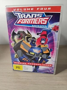 TRANSFORMERS Animated Volume Four 4 Mission Accomplished DVD REGION 4 PAL - Picture 1 of 3