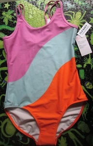 Old Navy Girls Youth XL(14-16) One Piece UPF 40 Lined Bathing Suit with Tags - Picture 1 of 7