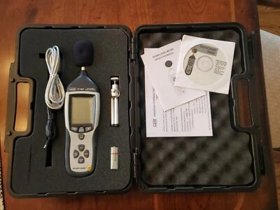 New CEM DT-8852 Digital Sound Level Meter & Data Logger Free Shipping - Image 1 of 4