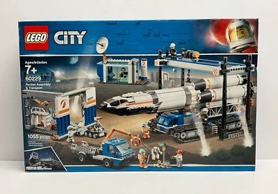 LEGO 60229 CITY Rocket Assembly & Transport 1055pcs (NEW) - Image 1 of 4