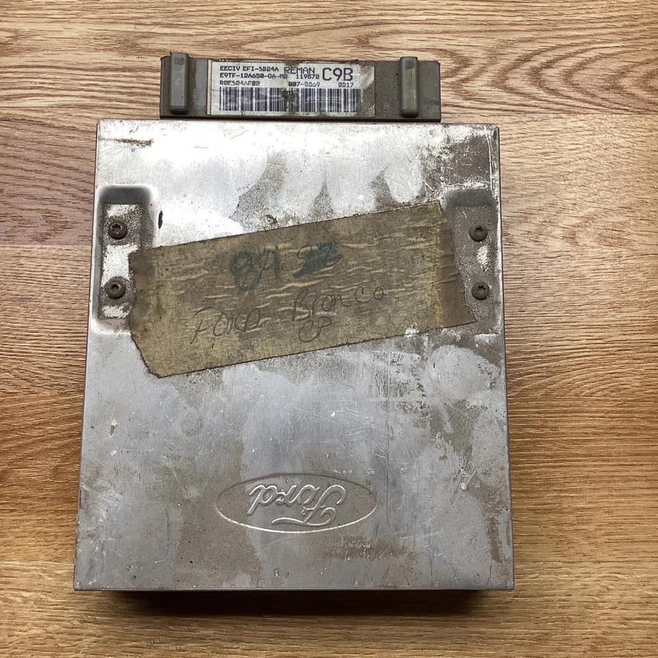 Módulo de control del motor Ford Bronco II 1990 E9TF-12A650-GA Foto 1 de 2