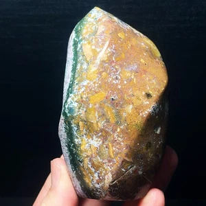 Rare 459G Natural Ocean Jasper Torch Stone Healing Madagascar L7054 - Picture 1 of 11