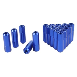 20pcs Aluminum Tire Nuts M12X1 5 Lightweight Wheel Hub Screws for Optimal Fit - Picture 1 of 12
