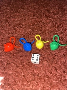 Trappola per topi gioco da tavolo vintage 4 topi, dado originale, pezzi di ricambio - Foto 1 di 3