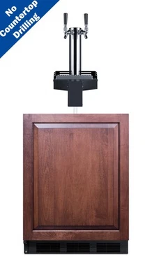 Summit SBC58BLIFFLTWADALHD 24"W 5,8 Cu. Panel listo incorporado - panel listo Foto 1 de 4