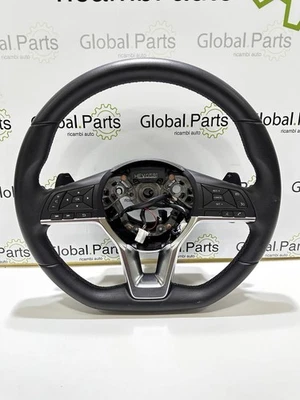 Volante Sterzo In Pelle Nissan Qashqai J11 2017/2020 Cambio Automatico - Imagen 1 de 4