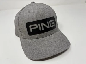Ping Tour Classic Adjustable Hat Gray w/Black - Picture 1 of 6