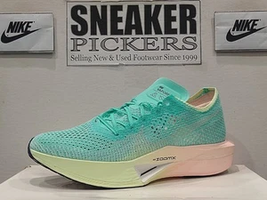 Nike Women's ZoomX VaporFly NEXT% 3 - HQ3505 379 - Mint Foam / Sunset - Size: 11 - Picture 1 of 23