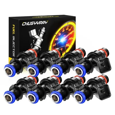 Inyectores de combustible 8 piezas para GMC Yukon XL 1500 2007-2009 5,3 L FLEX Foto 1 de 4