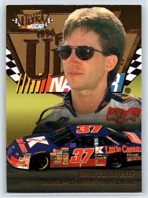 1996 Fleer Ultra Update John Andretti Kranefuss-Haas #U1 - Image 1 of 2