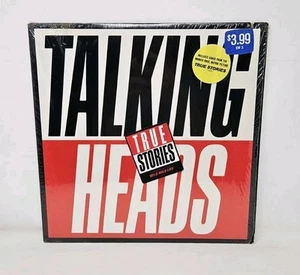 Talking Heads True Stories 1986 Vinyl Record With Shrink Wrap - Imagen 1 de 11