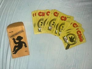The SIMPSONS CLUE Game Replacement Parts Pieces 21 CARDS & Case File ENVELOPE - Picture 1 of 1