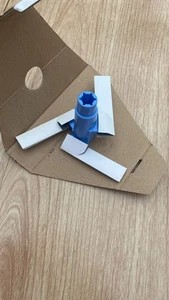 Tupperware - Ersatzmesser für den Turbo-Chef blau mit 3 Klingen - Bild 1 von 1