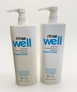 2 Bottles KenetMD Rinse Well Conditioner 15 oz In Each Gilchrist & Soames - Picture 1 of 3