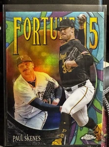 2025 Topps Chrome Baseball Paul Skenes Fortune 15 Refractor F15-8 - Picture 1 of 2
