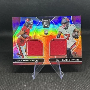 2024 Panini Totally Certified Bucky Irving - Jalen McMillan Dual Patch RDS-TB - Picture 1 of 2