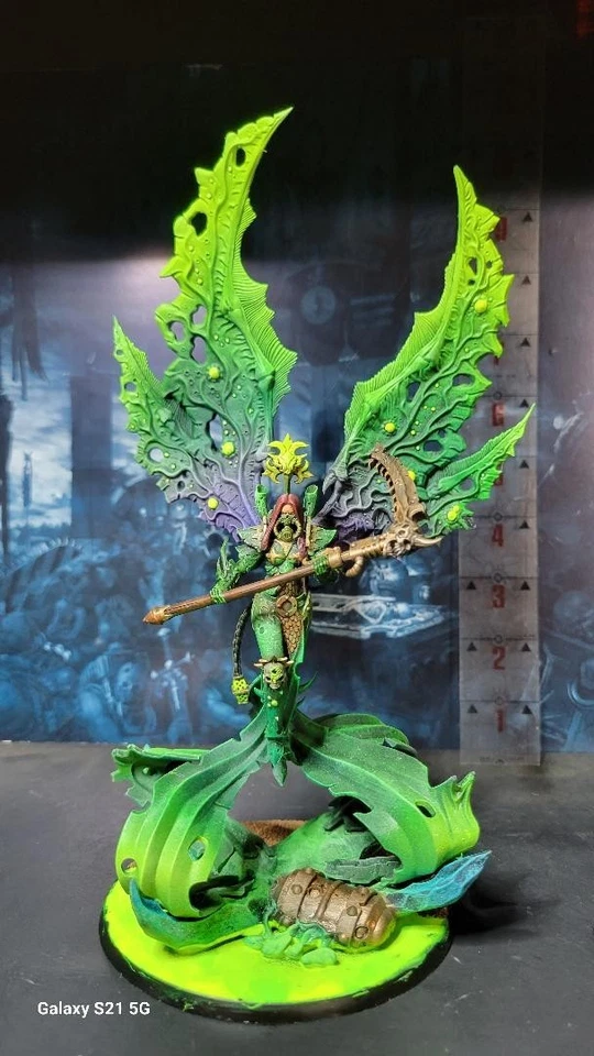 for 40k death guard mortarion female pinup painted sexy miniature - Image 1 of 4