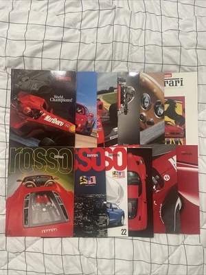 Lote de 12 números de revista Rosso Ferrari de colección: 8, 13-17, 19-24 Enzo Spider, etc. Foto 1 de 4