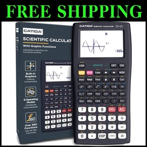 23.4-Inch Display Scientific Calculator - Perfect for Advanced Math Courses - Picture 1 of 9