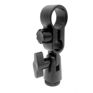 Plastic Microphone Clip for Mic Stands Improved Audio Wide Compatibility - Picture 1 of 19