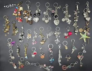 Lote de 36 Llaveros Dijes Estilos Mixtos Únicos Coleccionables Kathy Van Zeeland Más - Imagen 1 de 12