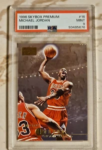 1996 Skybox Premium Michael Jordan #16 PSA 9 NEUWERTIG - Bild 1 von 2