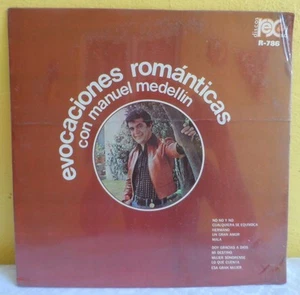 MANUEL MEDELLIN -EVOCACIONES ROMANTICAS- MEXICAN LP STILL SEALED BOLERO - Picture 1 of 2