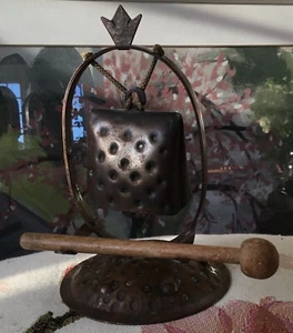 Gong da pranzo stile campana mucca piccola - Foto 1 di 1