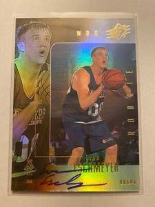 A13,498 - 1999-00 SPx #119 Evan Eschmeyer Auto/2500 RC