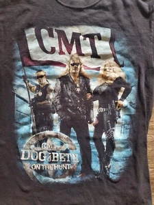 Camiseta vintage Dog The Bounty Hunter CMT - Dog & Beth On The Hunt - talla pequeña - Imagen 1 de 4