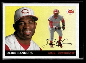 Deion Sanders Baseball Card Single * You PICK CHOOSE * Yankees Braves Reds Giant