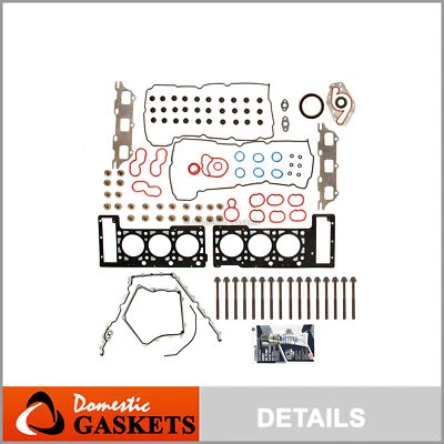适用于 01-06 克莱斯勒 Sebring Concorde 道奇 Stratus 2.7L 全垫圈套装螺栓 — 第 1/4 张图片