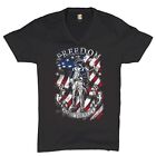 T-shirt z dekoltem w serek Freedom Isn't Free niepodległość Wolność flaga amerykańska koszulka