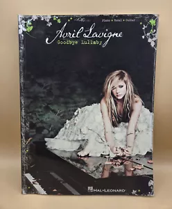 2011 Avril Lavigne Goodbye Lullaby Band Score Sheet Music Piano Vocal Guitar EUC - Imagen 1 de 9